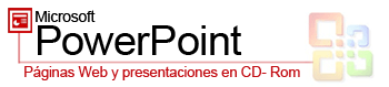 Curso de P�ginas Web y presentaciones en CD- Rom c