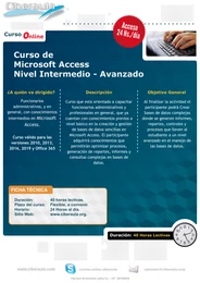 Ficha Curso Access Avanzado