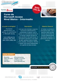 Ficha Curso Access Básico online