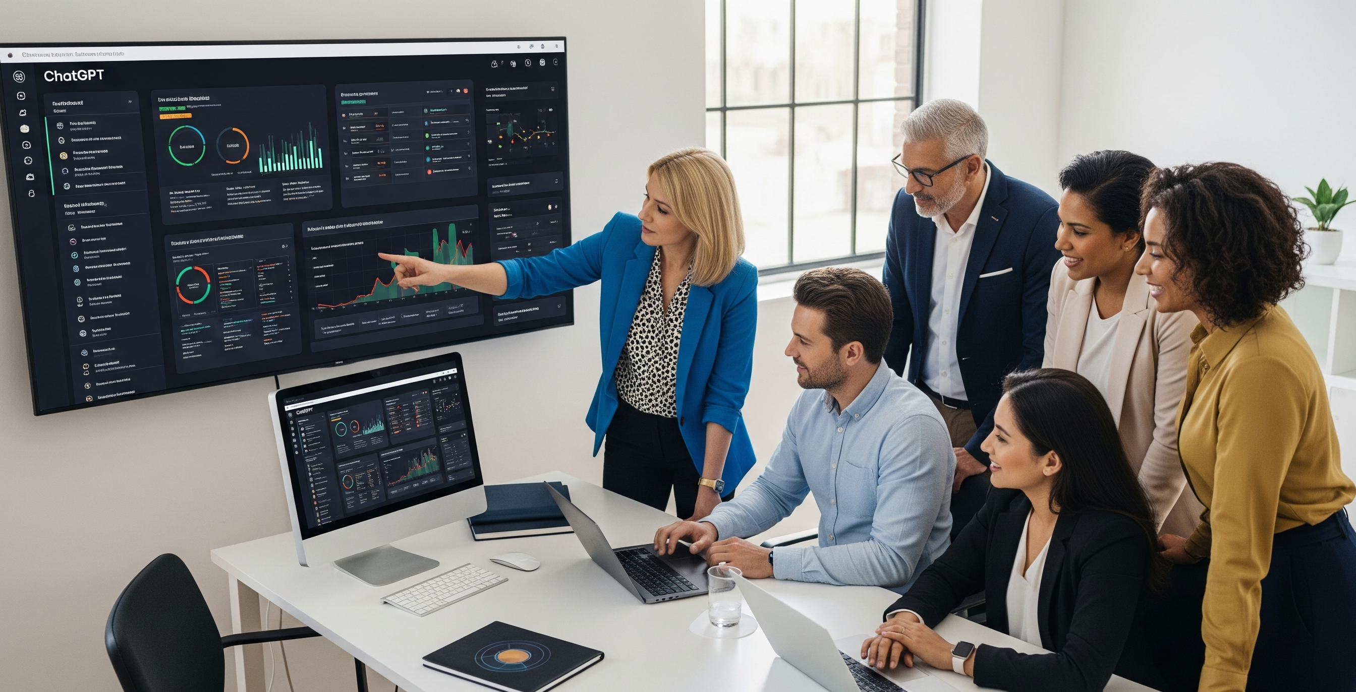 El poder del análisis de datos con inteligencia artificial en la empresa moderna