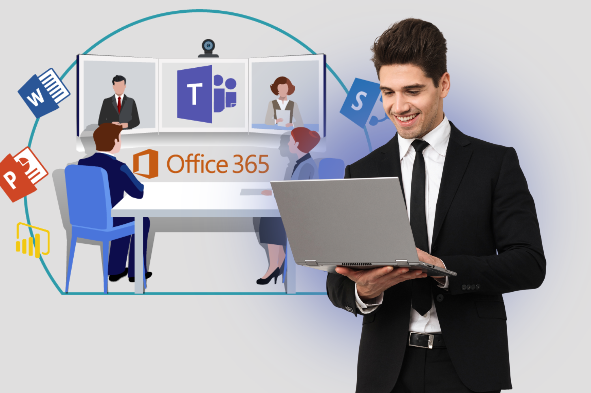 Integración de Microsoft Teams con las Aplicaciones de Office 365