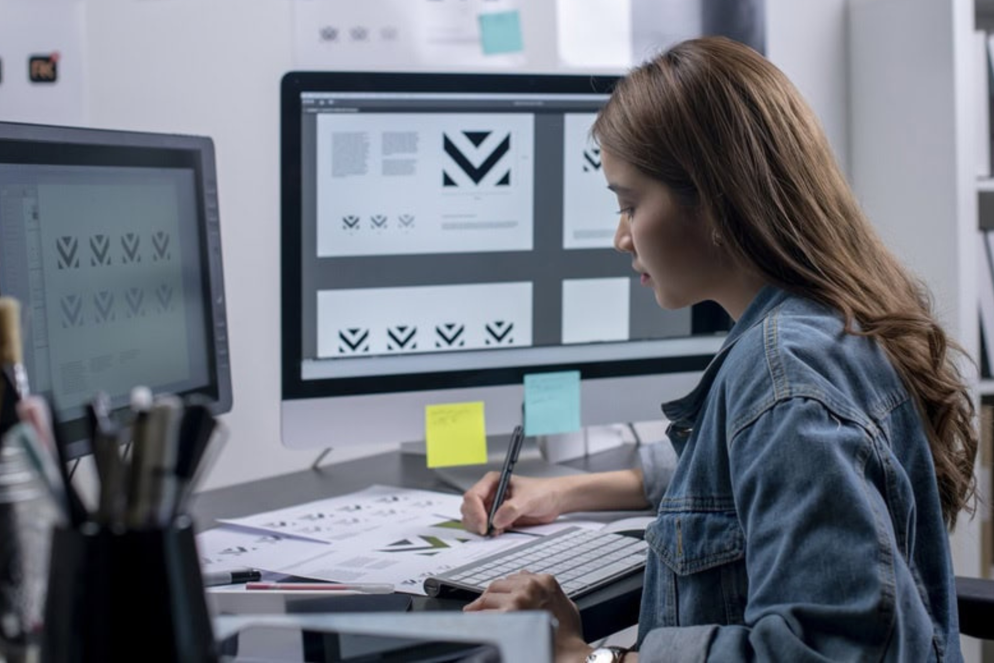 Tendencias en diseño vectorial 2025
