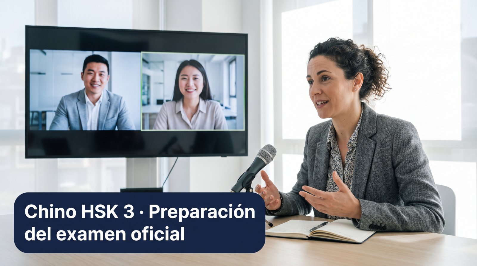 Curso online de Chino HSK 3. Preparación del Examen Oficial