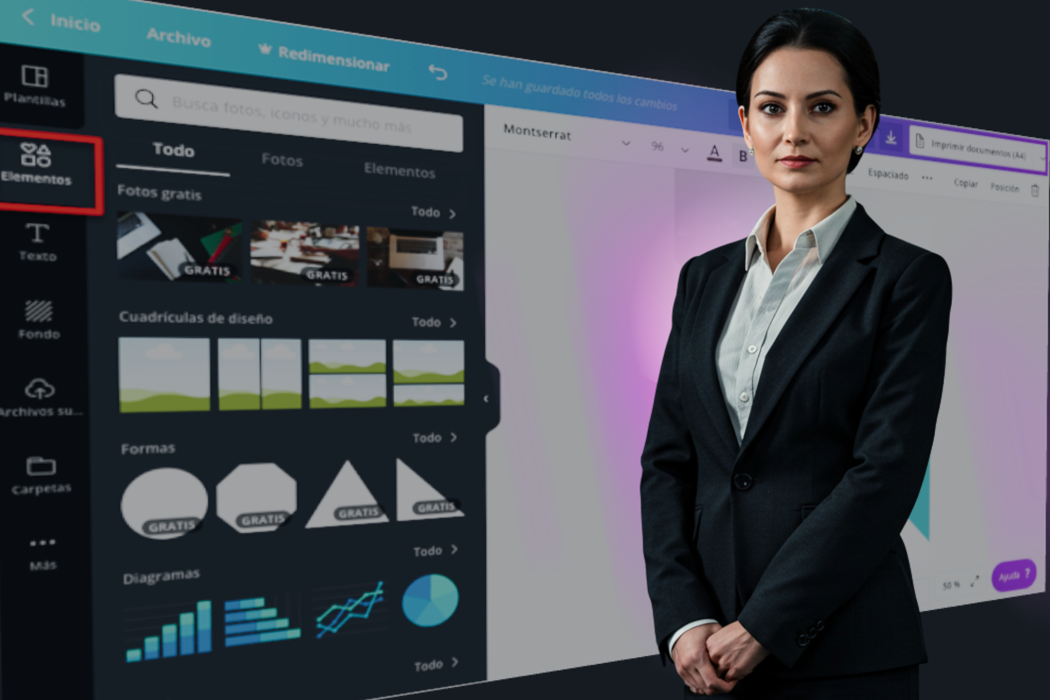 Curso online de Creación de materiales gráficos con canva