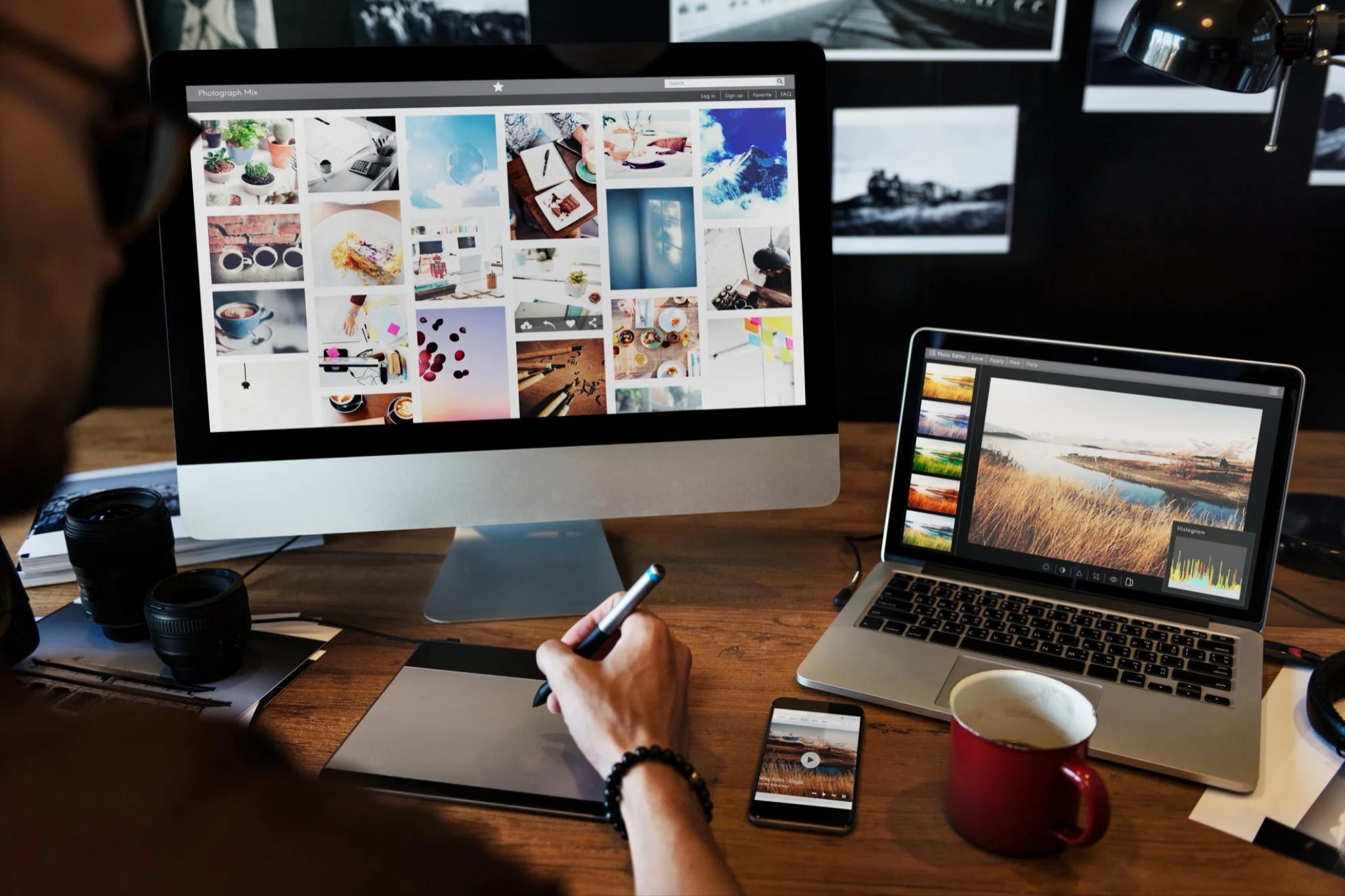 Curso online de Obtención de imágenes para proyectos de diseño gráfico