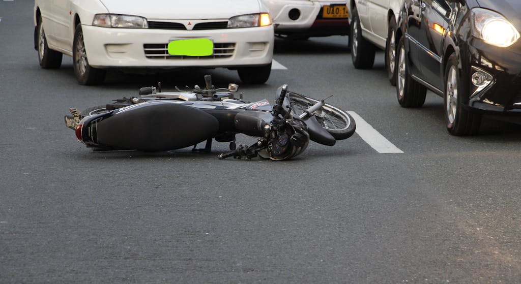 Los siniestros de tráfico en motocicleta