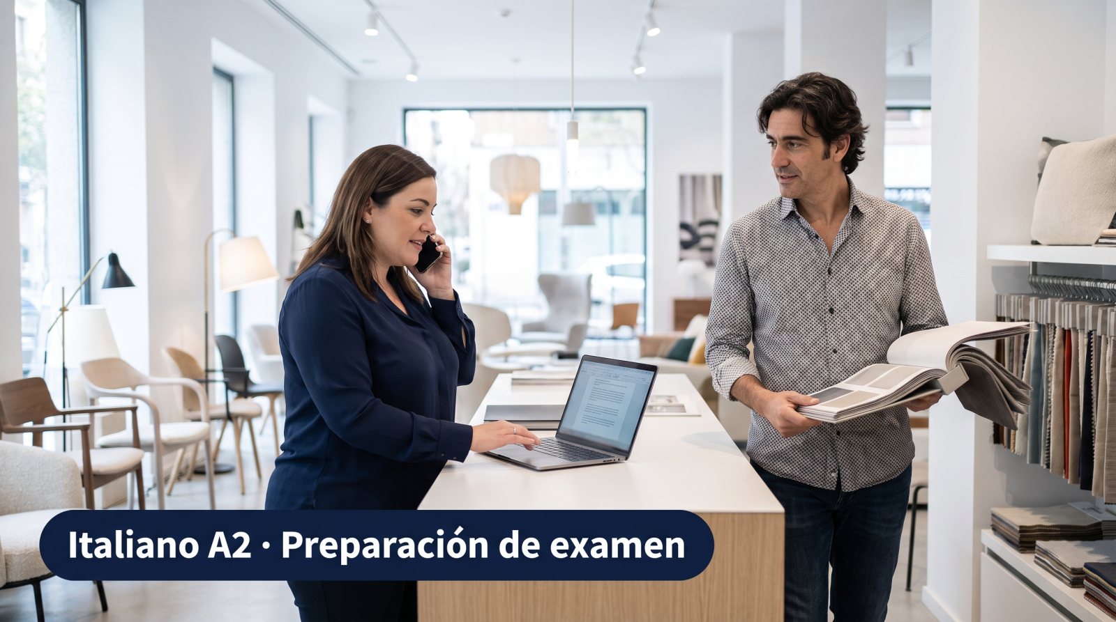 Curso online de Italiano. Preparación de Examen A2