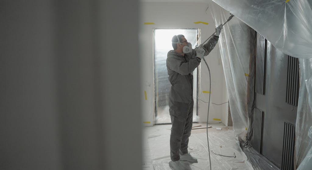 Pintor y prevención en obra