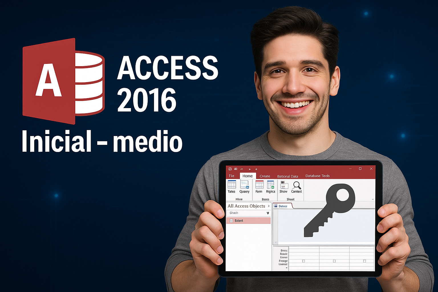 Curso Online Bonificado Access 2016 Inicial - Medio