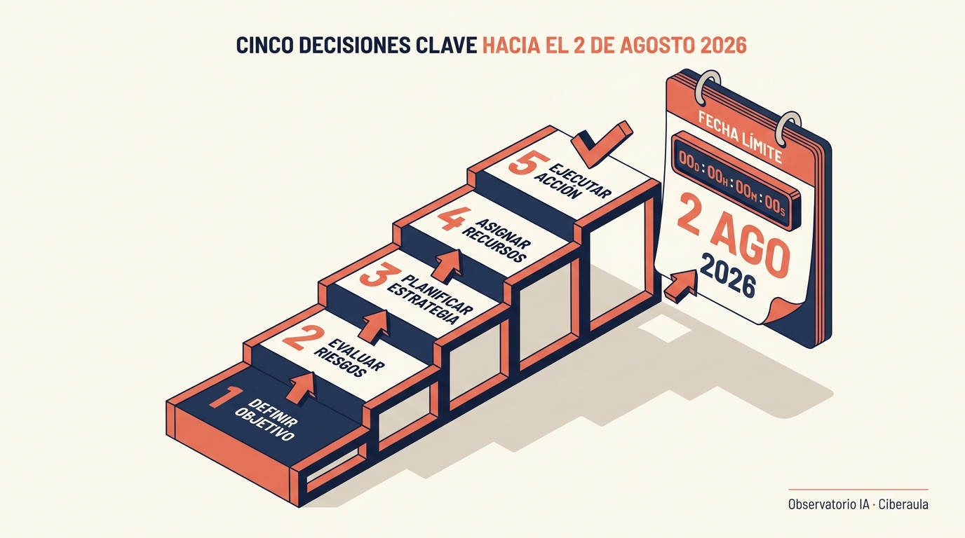 Qué cambia en 2026 con la IA en empresas españolas: 5 decisiones que toda pyme tendrá que tomar antes de agosto